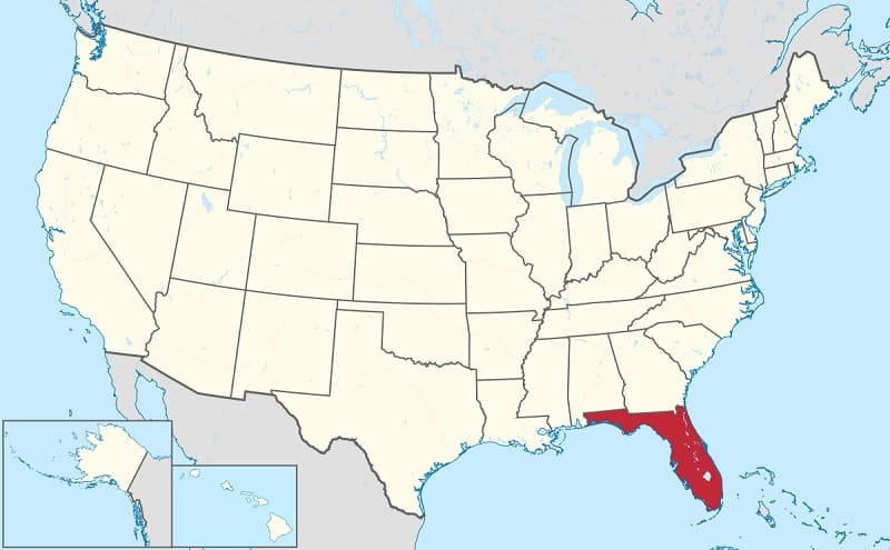mapa-florida-estados-unidos